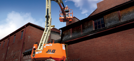 JLG boom lifts