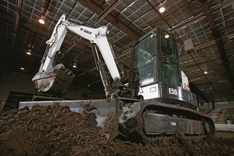 bobcat e55 compact excavator