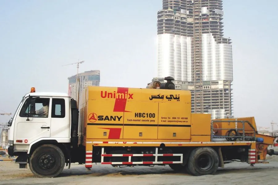 Sany line pump