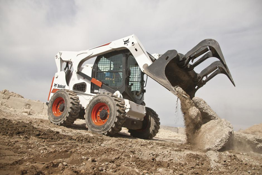 bobcat industrial grapple attachment